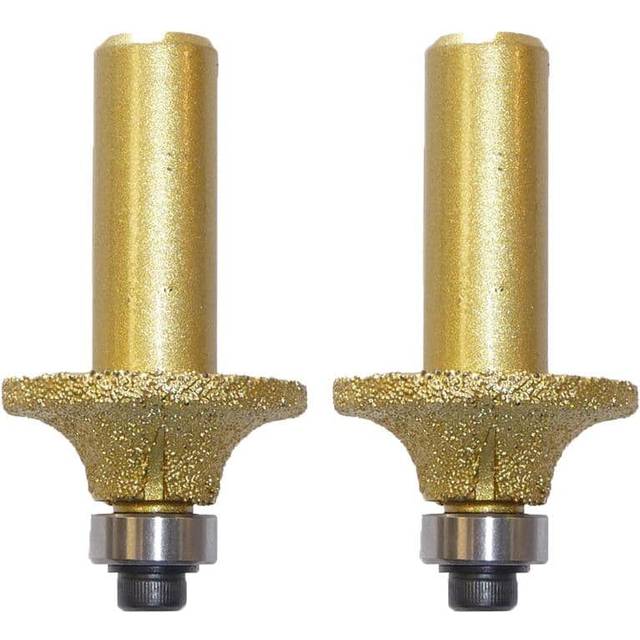 Toolocity RBQL044605 3/16-Inch Radius Brazed Router Bit 1/2-Inch Shank with Bearing