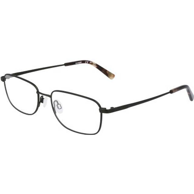 Flexon H6068 313 Men's Eyeglasses Green Size 53 (Frame Only) - Blue Light Block Available - Matte Moss Green (53)