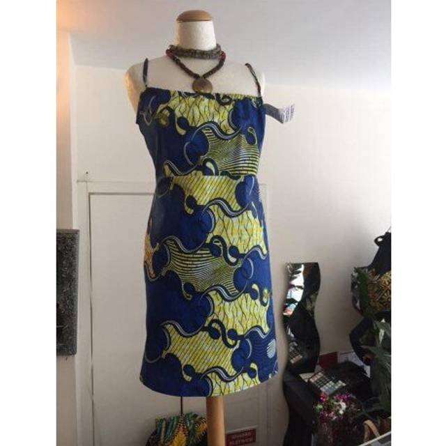 Waves Handmade batik Worldwide dashiki designer dress