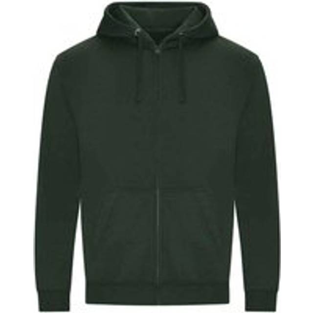 (XL, Bottle Green) PRO RTX Mens Full Zip Hoodie