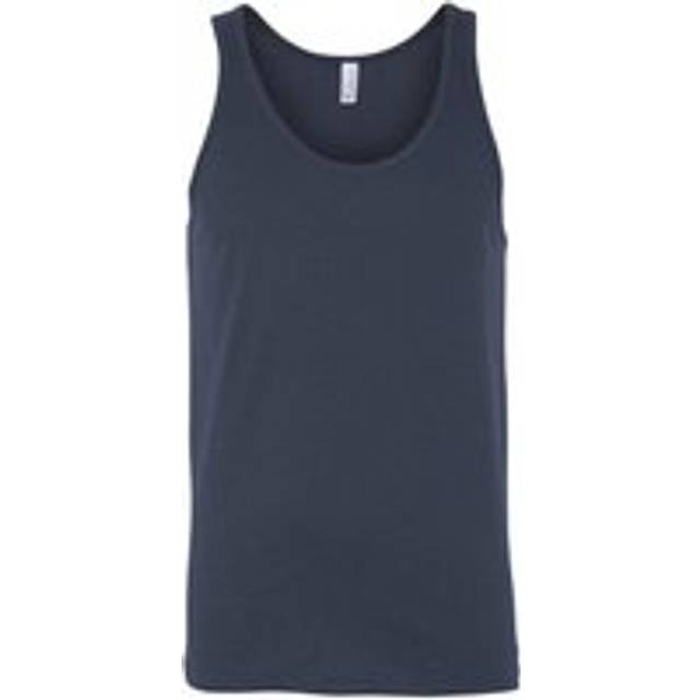 (M, Navy) Bella + Canvas Unisex Adult Jersey Tank Top