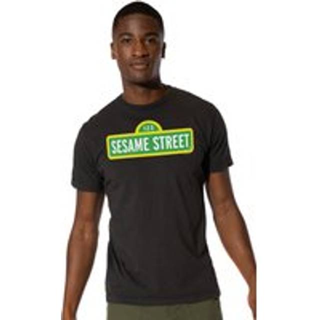 Sesame Street Logo Mens T-Shirt Black
