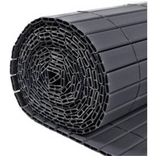 Artificial Bamboo Garden Fence Privacy Screening - Grey - Grey / 200cm
