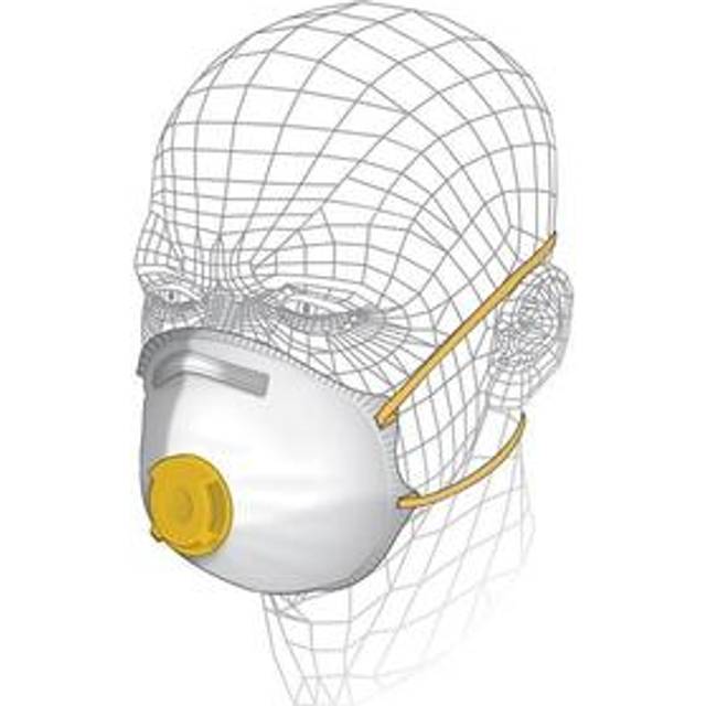 Vitrex premium power tool & mdf respirator p2