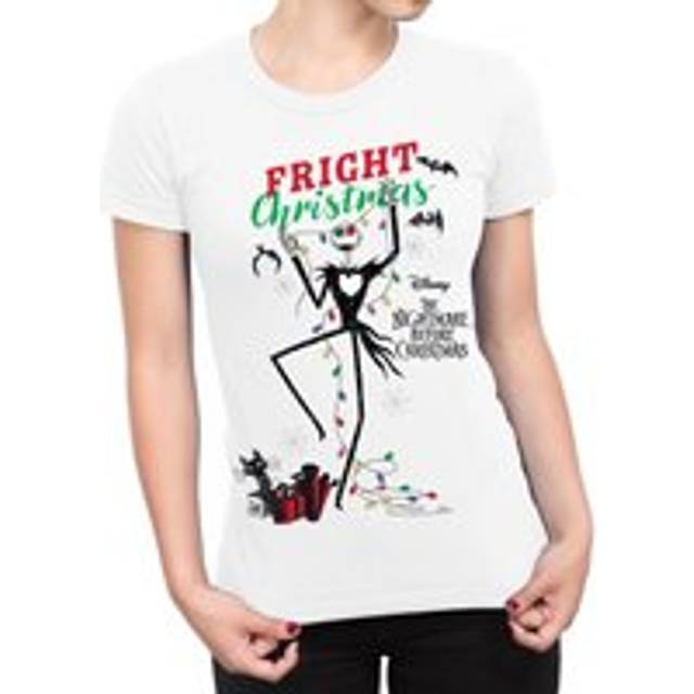 Nightmare before christmas t-shirt for women | festive disney t-shirt for women