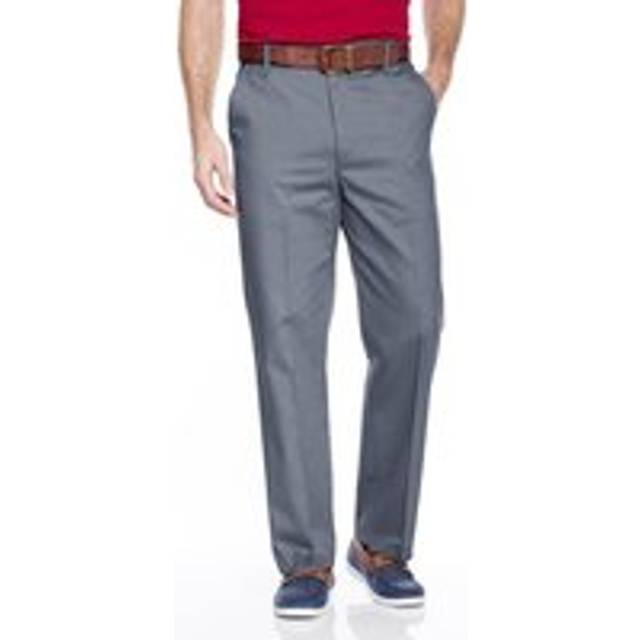 Stain and Water-Resistant Cotton Chino Trousers - Grey - 44S