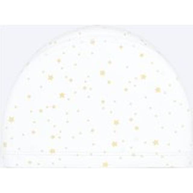 Coated Mesh Swim Cap - Printed Fabric - Size S - Star White - Ultra White
