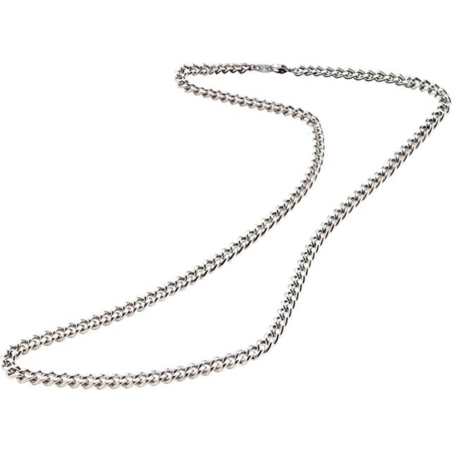 Phiten Titanium Chain Necklace - Corrosion-Resistant Lightweight Pure Premium Grade for Sports Gym Athletics with Secure Stainless Steel Claw Styl