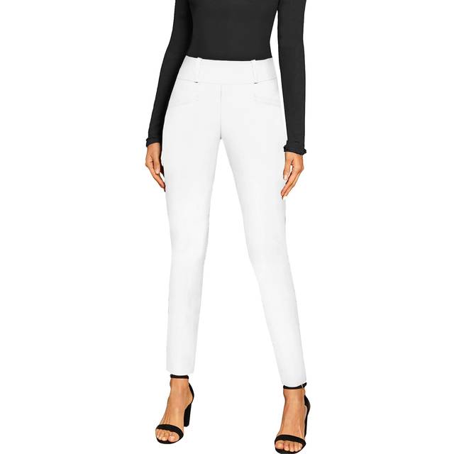 Hybrid Women Office Dressy Leggings Skinny Trousers with Print KP47812