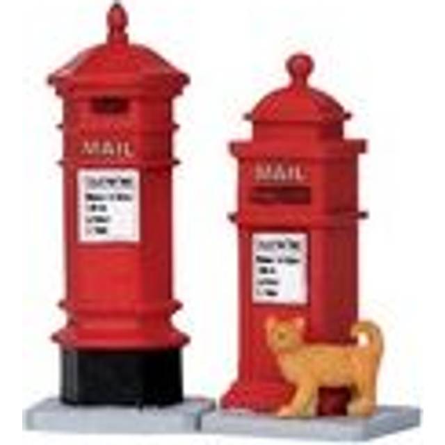 Lemax 2011 Coventry Cove Victorian Mailboxes Set of 2 Village Figurines