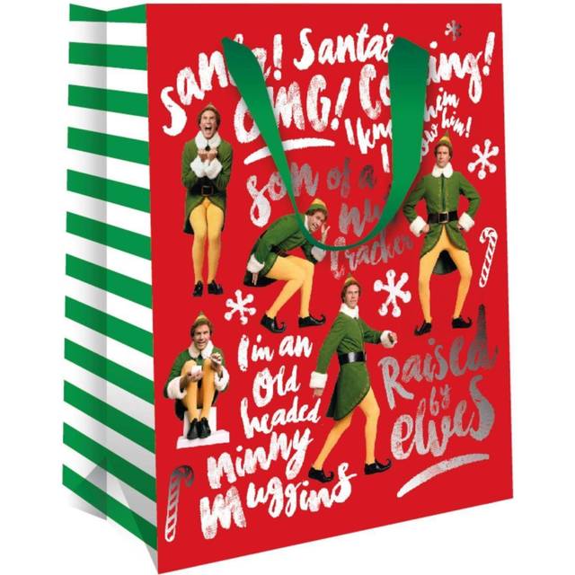 Elf Christmas Gift Bag