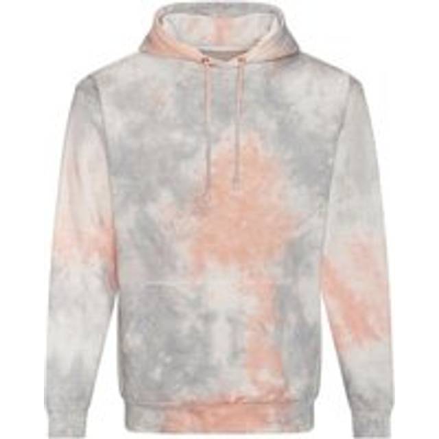 Tie Dye Hoodie - Mid Grey - S