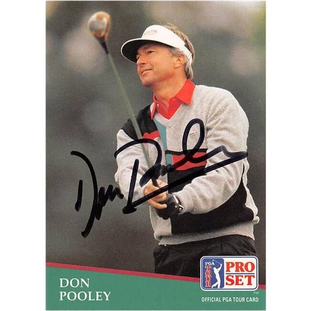 Autograph Warehouse 689562 Don Pooley Signed Golf, PGA Tour - Arizona Wildcats & SC 1991 Pro Set No.139 Trading Card