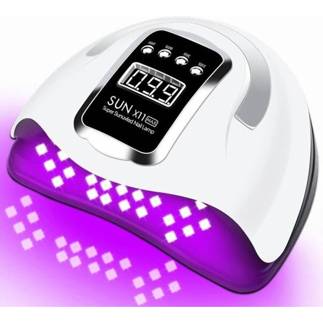 Powerful 66LEDs UV LED Lamp For Nails Gel Polish Drying Nail Lamp With Smart Sensor Manicure Machine