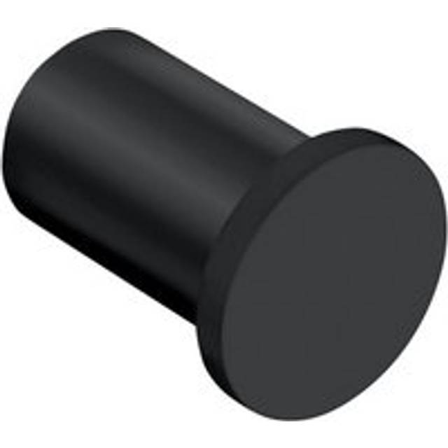 Cosmic Bathroom Hook with Screws and Durable Stainless Steel, Matt Finish Black