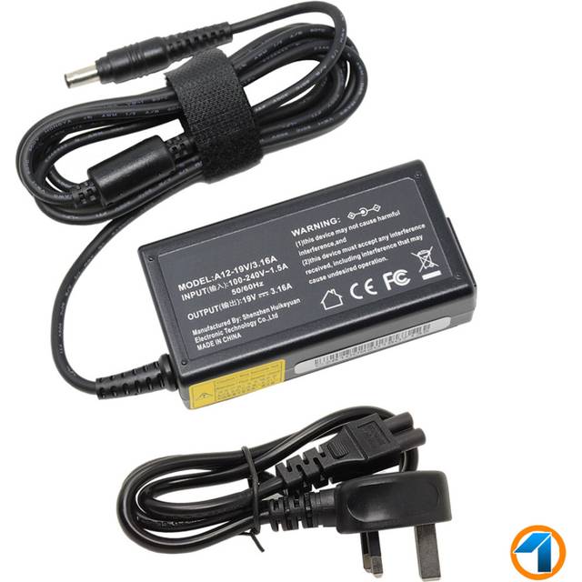 19V 3.16A For Samsung R60 plus NP-R60Y NP-R510 Laptop Charger Adapter Power Cord