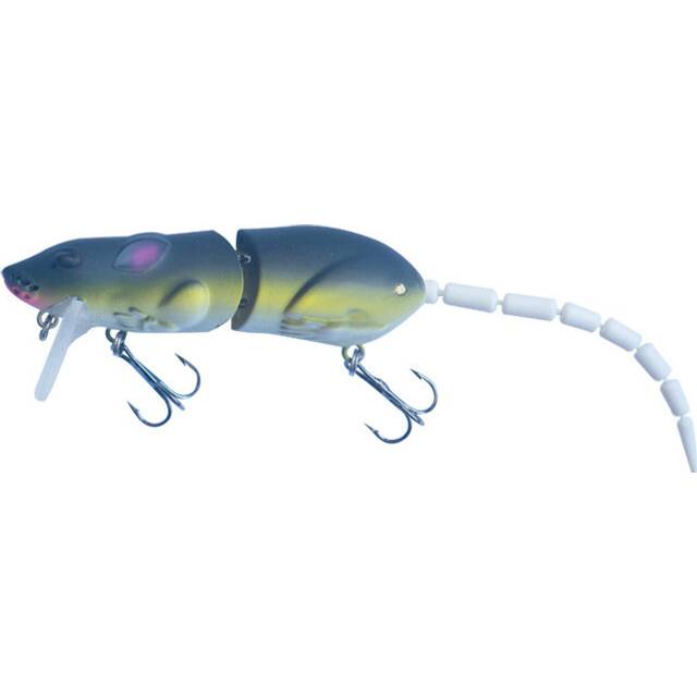 Artificial Fishing Lure Plastic Mouse Lure Swimbait Rat Bait Fishing Lure with Hook Fishing Tackle Crankbaits D