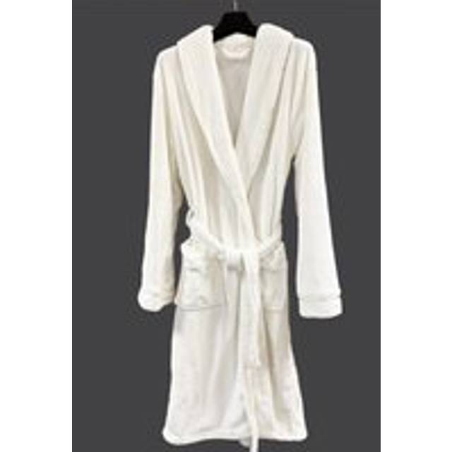 (Satin Piping) Victoria London Bathrobe Dressing Gown House Coat Waffle Cotton Terry Towelling