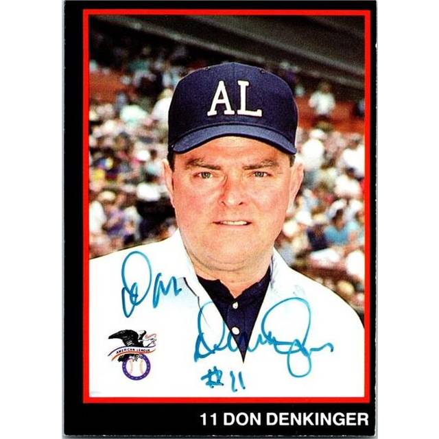 Autograph Warehouse 676409 Don Denkinger Autographed American League Umpire, SC 1988 T&m Sports No.8 Baseball Card