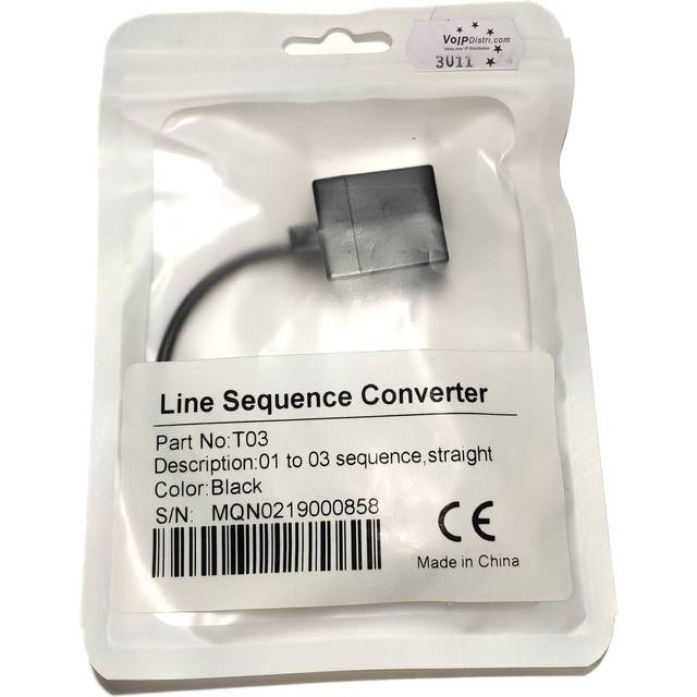 Fanvil T03, RJ-45, RJ-45, Sort