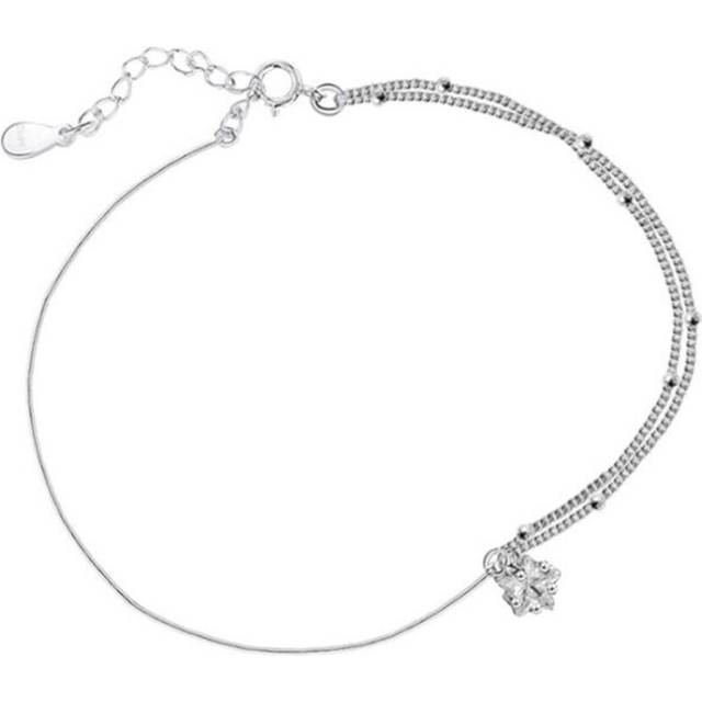 3PCS  Copper Bracelets for Women Minimalist Jewelry Style Double Rows/ Multi-layers Charm Bracelet