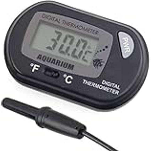 Digiflex LCD Fish Tank Thermometer | Digital Aquarium Thermometer