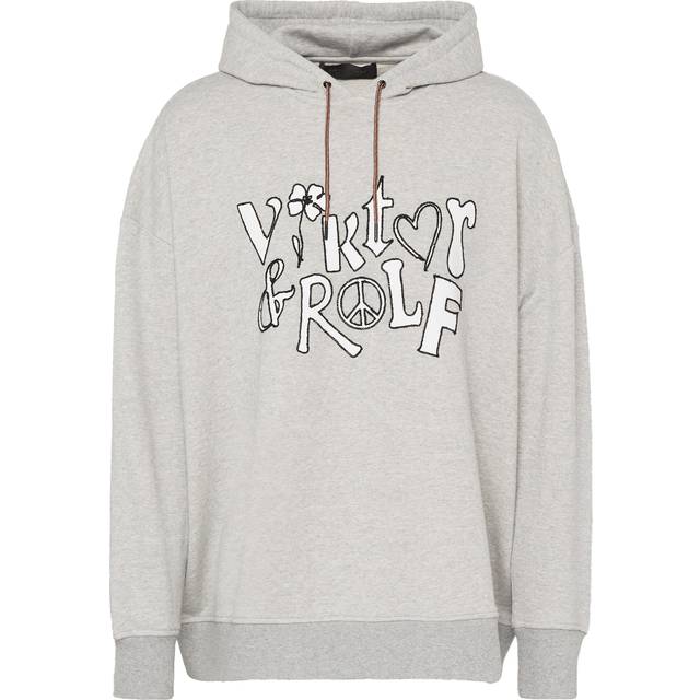 Brushed Cotton Hoodie with Embroidered Logo size Xl (Xl)