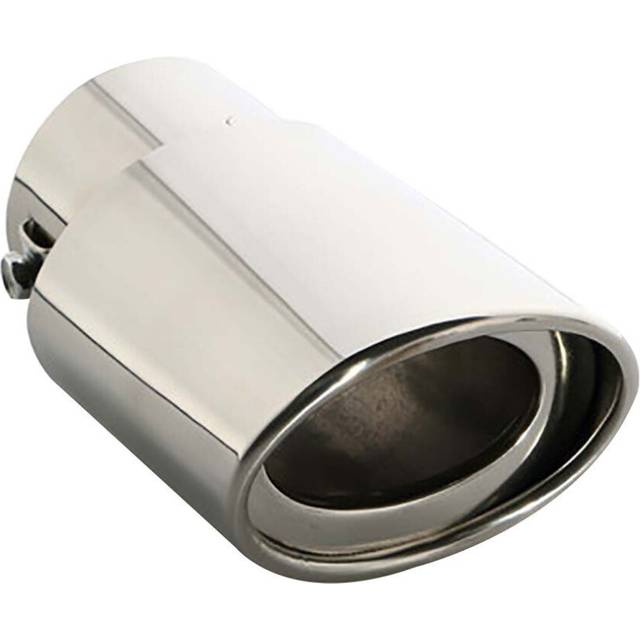 Universal Car Vehicle Stainless Steel Tail Throat Exhaust System Muffler Pipe