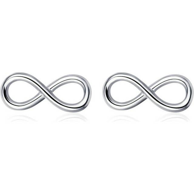 Silver plating Infinity Love Stud Earrings for Women Fashion Earrings Jewelry