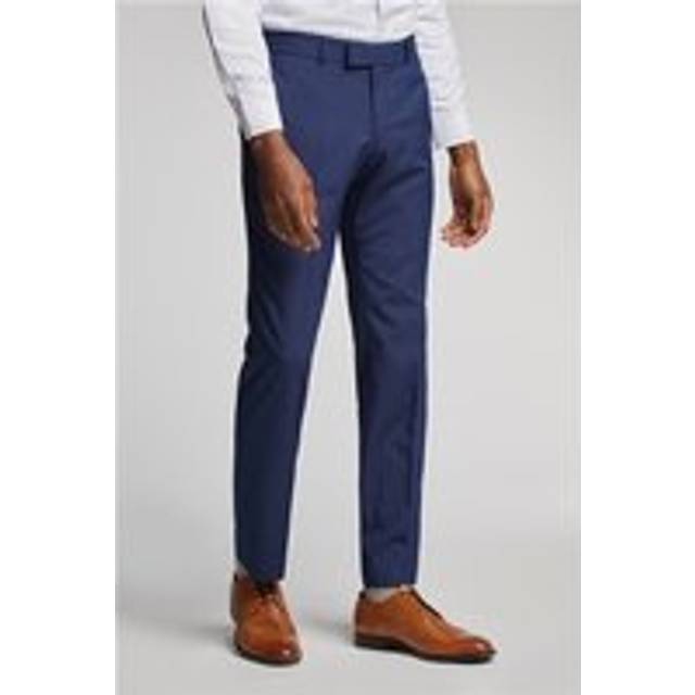 Antique Rogue Regular Fit Bright Blue Men's Trousers - 44R