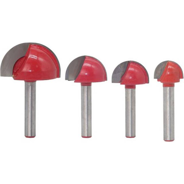 6mm Ball Nose End Mill Wood Router Bit Set Round Cove CNC Milling Cutter Radius Core Solid Carbide Woodworking