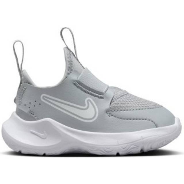 Nike Unisex barn Flex Runner 3 (Td) träningssko, Varg grå vit, 19.5 EU