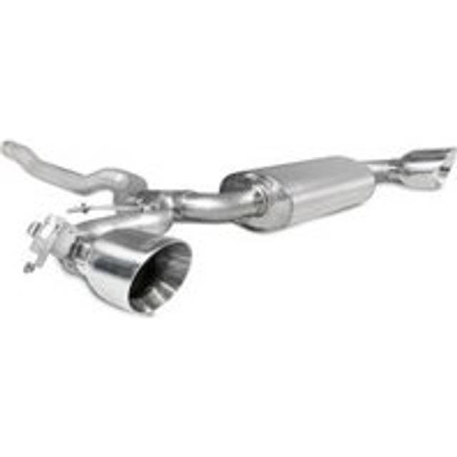 &#34;Scorpion Non-Resonated 2.75&#34; GPF Back Exhaust System - Valved&#34; - 2x 114mm Round Daytona Polished Tailpipes