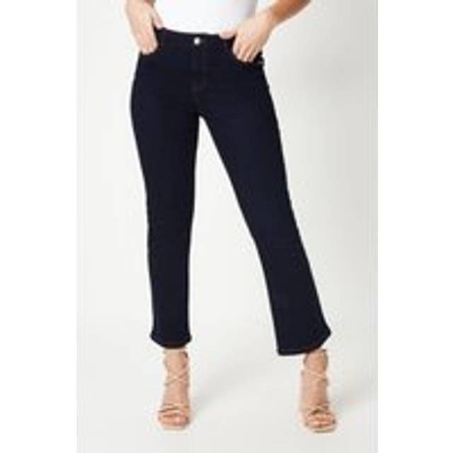 Womens Petite Comfort Stretch Bootcut Jeans - Indigo - 10