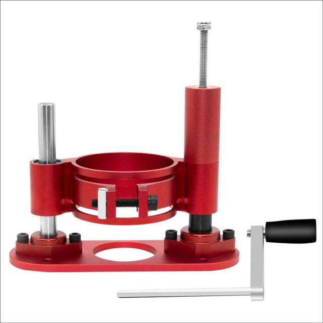Wood Table Insert Plate Wood Milling Flip Board Lifting Base for 63.8-65Mm Diameter Motors Engraving Trimming Machine
