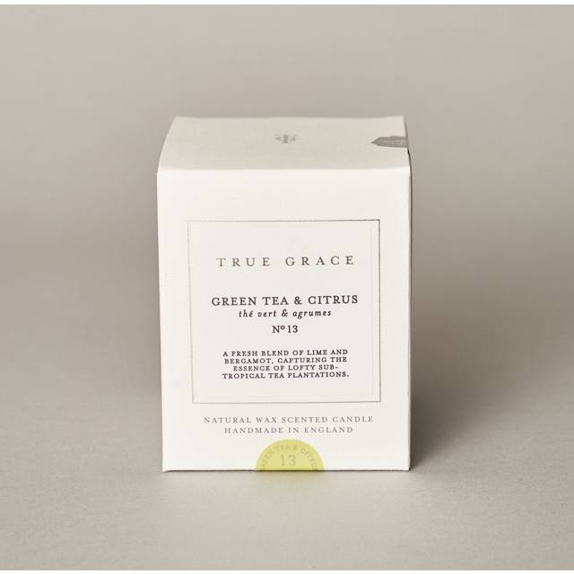 True Grace Green Tea & Citrus Scented Candle, 450g