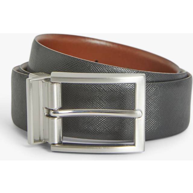 John Lewis Made in Italy Reversible Leather Jeans Belt