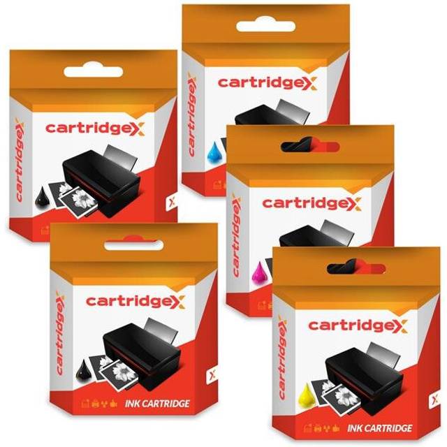 Compatible 5 Ink Cartridge Set For Canon Pixma Pro 9000 Mark Ii Cli-8 Cli8