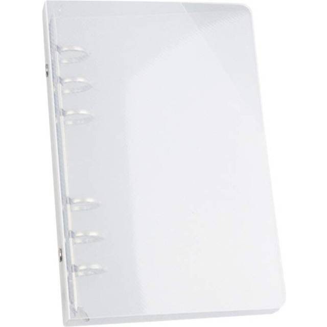 6-Ring Binder Plastic File Folder, Suitable for Letter-Sized Office Supplies A5