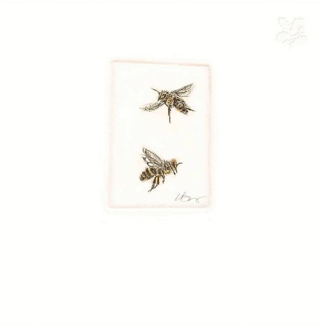 National Trust Honeybee Embossed Artistic Greeting Card Woodmansterne Cards