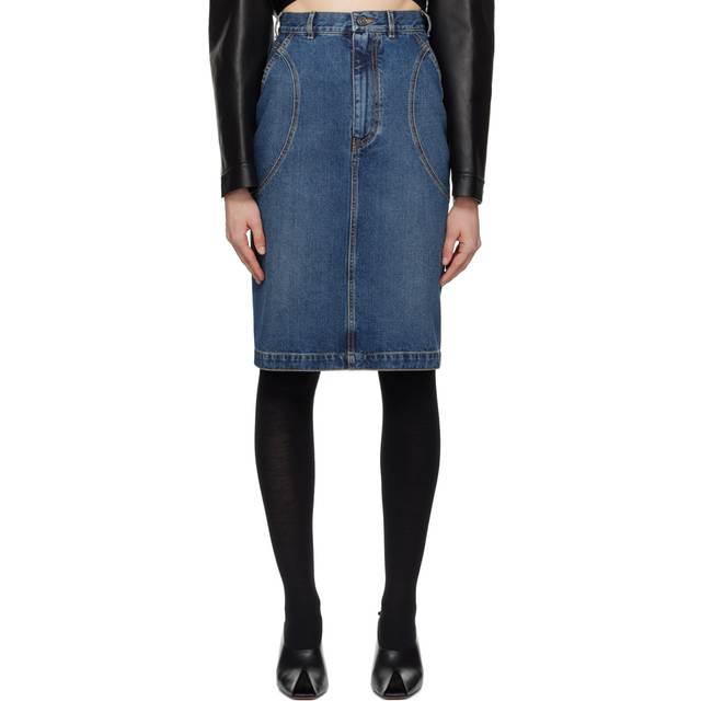 Denim Pencil Skirt size 34 (34)