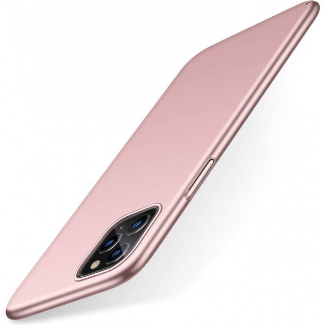 iPhone 11 Pro Max Ultratunt Lätt Skal Basic V2 Rosenguld