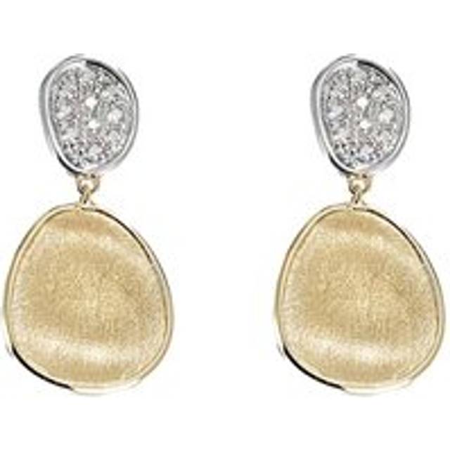 Marco Bicego Lunaria 18ct Yellow Gold Diamond Earrings