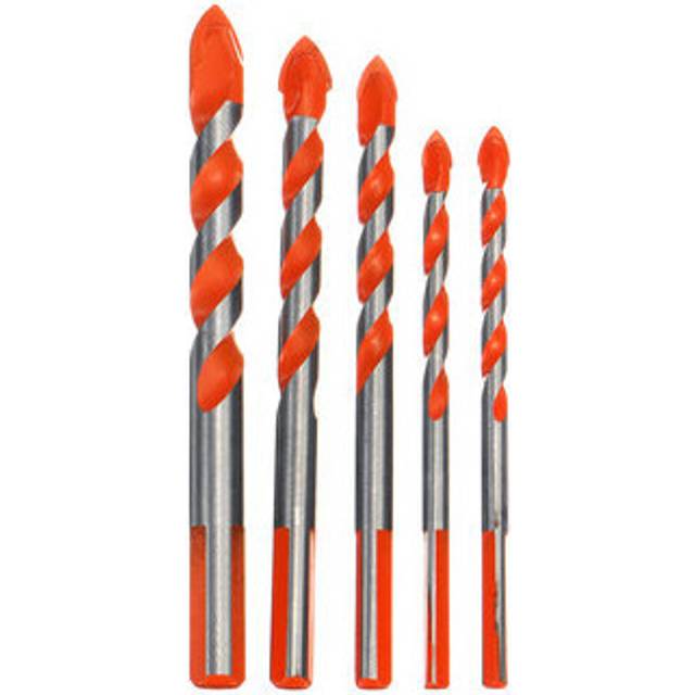 5pcs 6-12mm Hole Saw Cutter Drill Bit for Concrete Masonry Ceramics Tiles