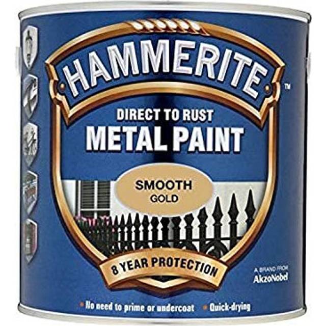 5092830 Direct to Rust Metal Paint Smooth Gold Finish 750ML