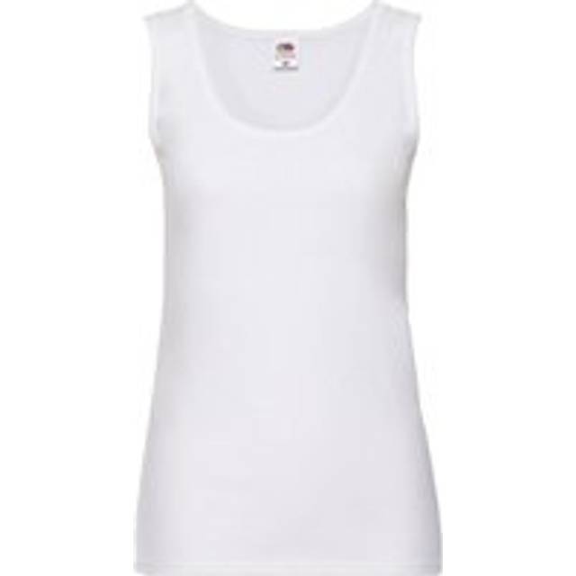 Fruit of the loom womens/ladies valueweight lady fit vest top rw9665