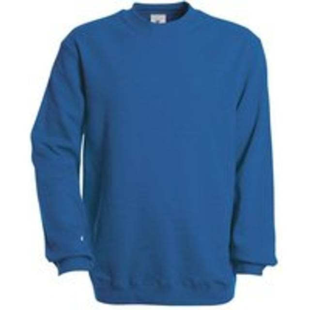B&C Unisex Adult Set-in Sweatshirt 3XL kungsblå färg