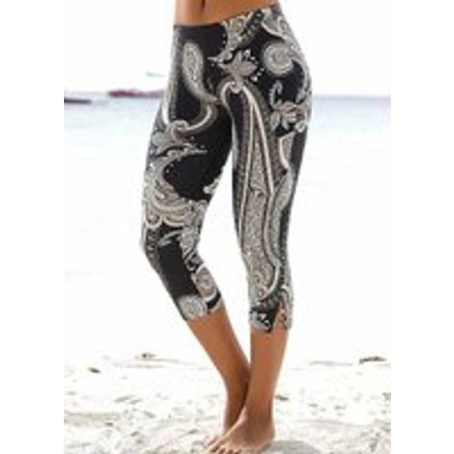 LASCANA Capri Pants - Black