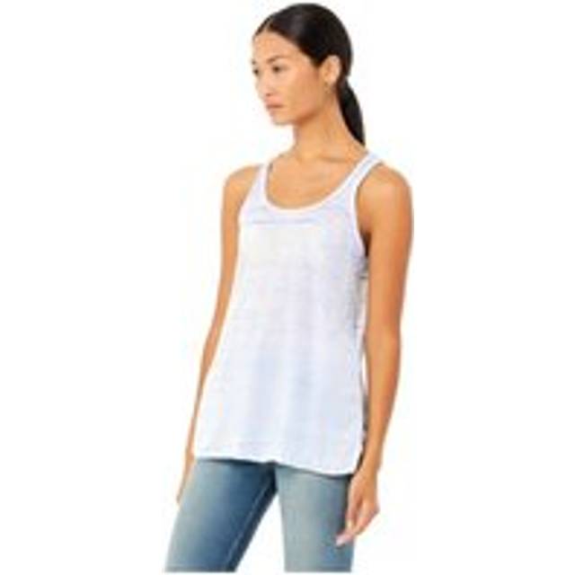 (XL, Pebble Brown) Bella + Canvas Womens/Ladies Racerback Flowy Tank Top