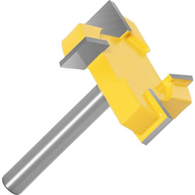 1pc 8mm Shank T Type Jointing & Slotting Cutter Four Flutle T-Track Wood Router Bit